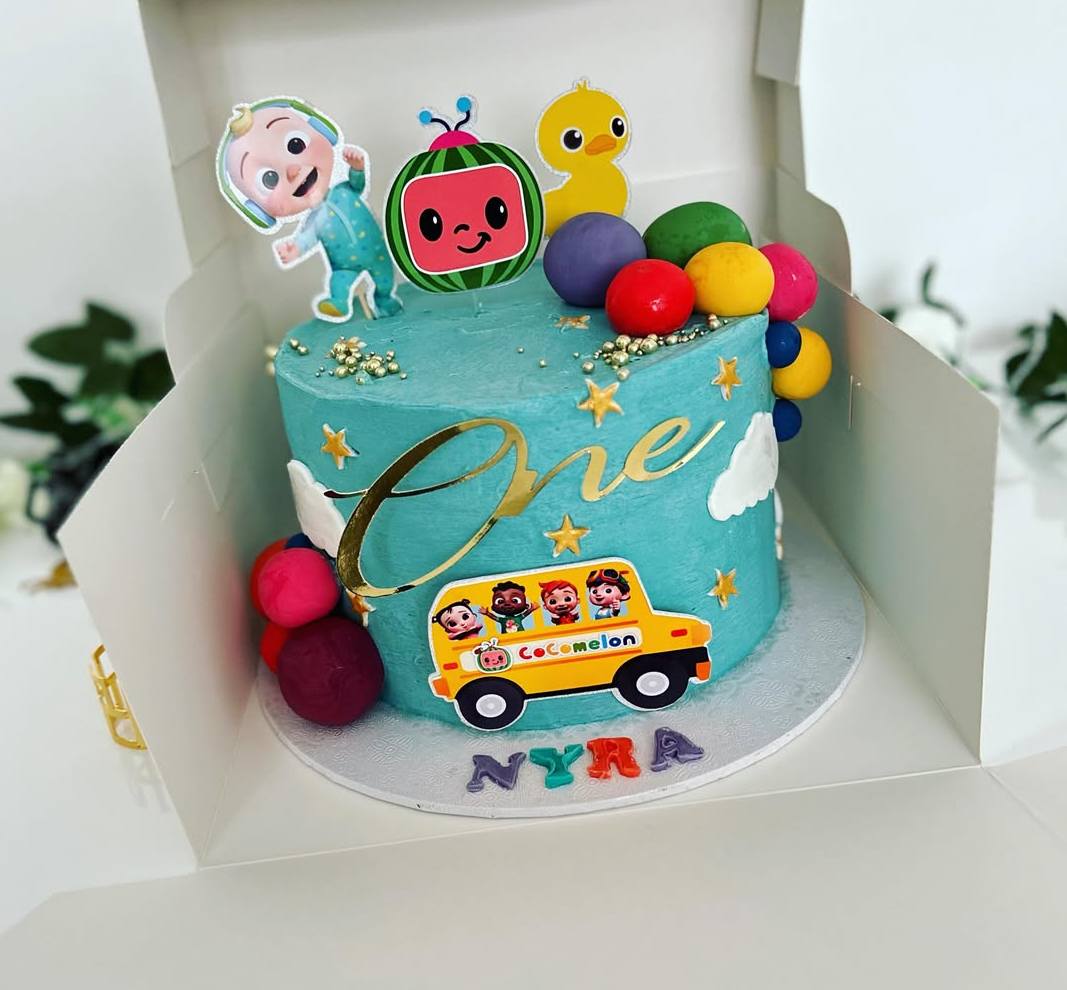 Cocomelon Theme Cake