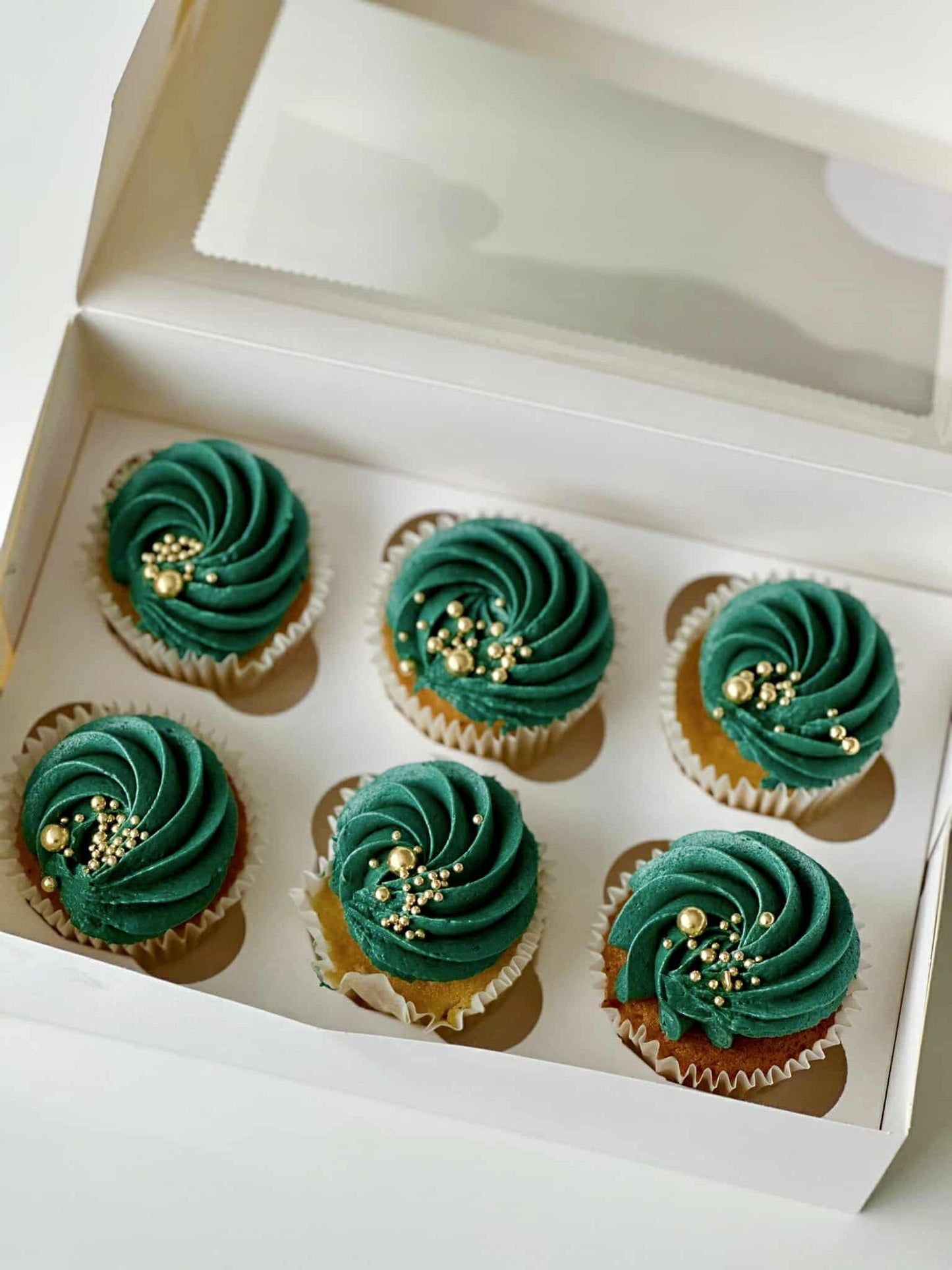Emerald Cupcakes