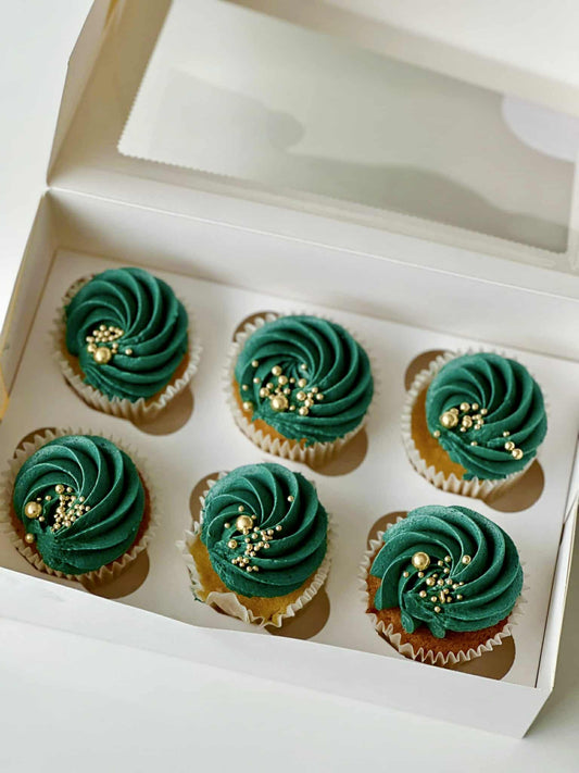 Emerald Cupcakes