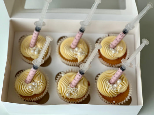 Syringe Cupcakes
