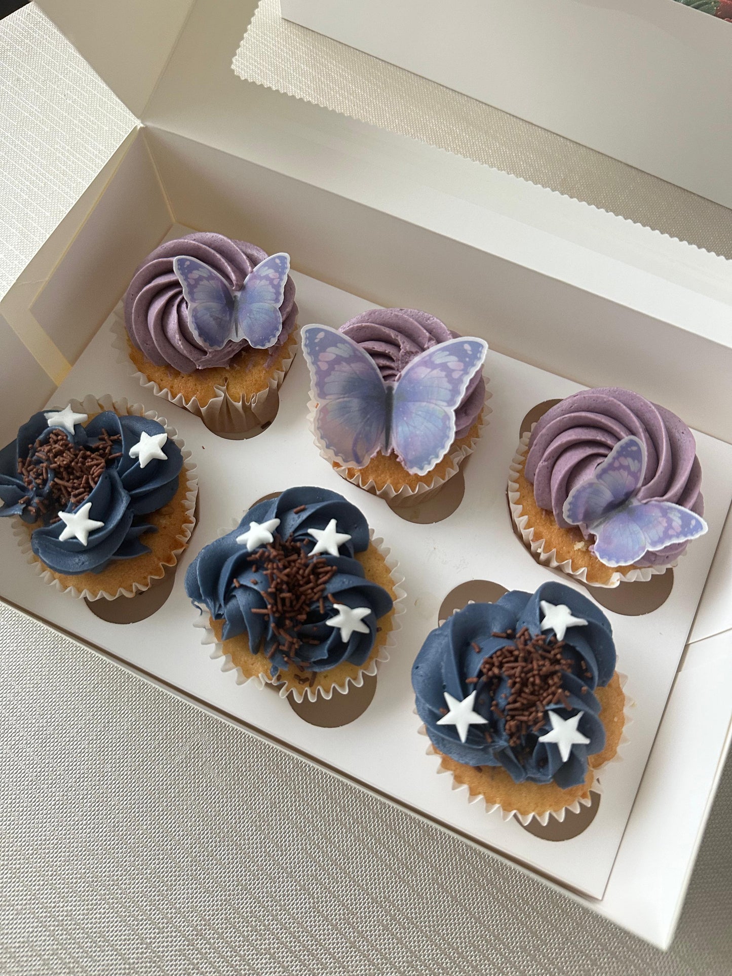 Twilight Garden Cupcakes