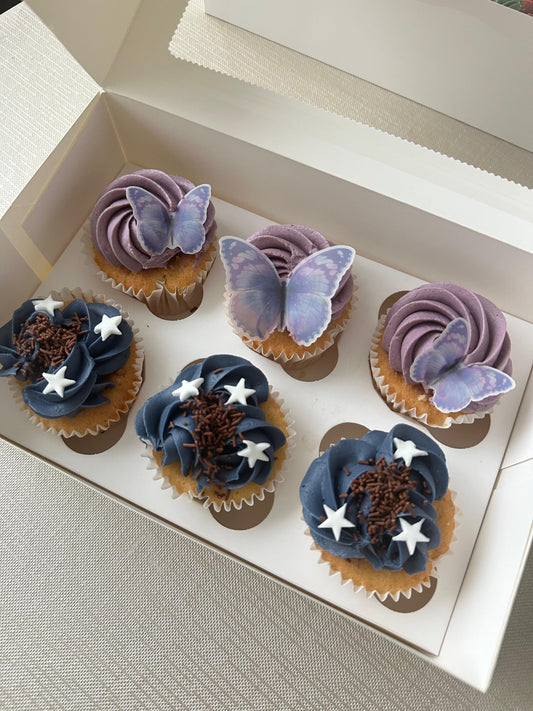 Twilight Garden Cupcakes