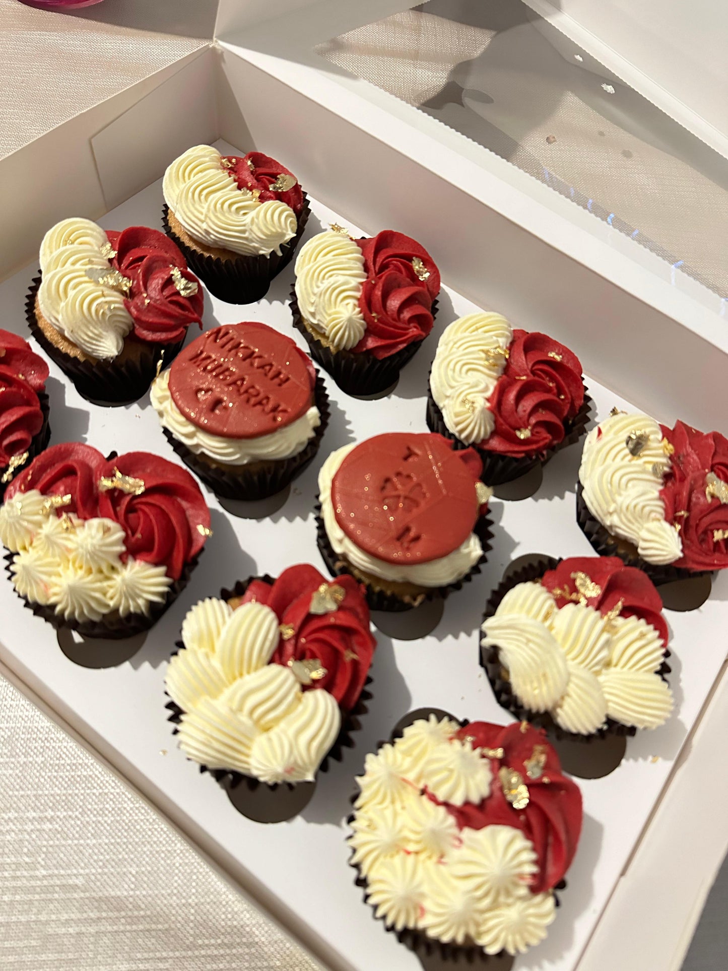 Ruby Royale Cupcakes